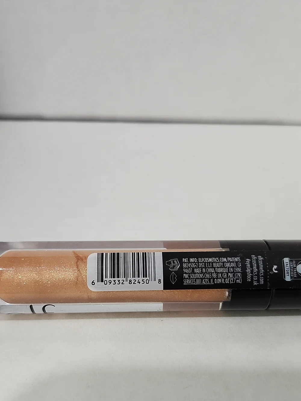 ELF Lip Plumping Gloss in Champagne Glam